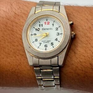 Silver & Gold Elements Watch